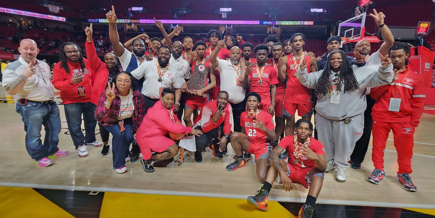Edmondson claimed its second straight MPSSAA Class 1A boys basketball state title Saturday. The Red Storm held off Cambridge-South Dorchester, 69-65, at the University of Maryland's Xfinity Center.